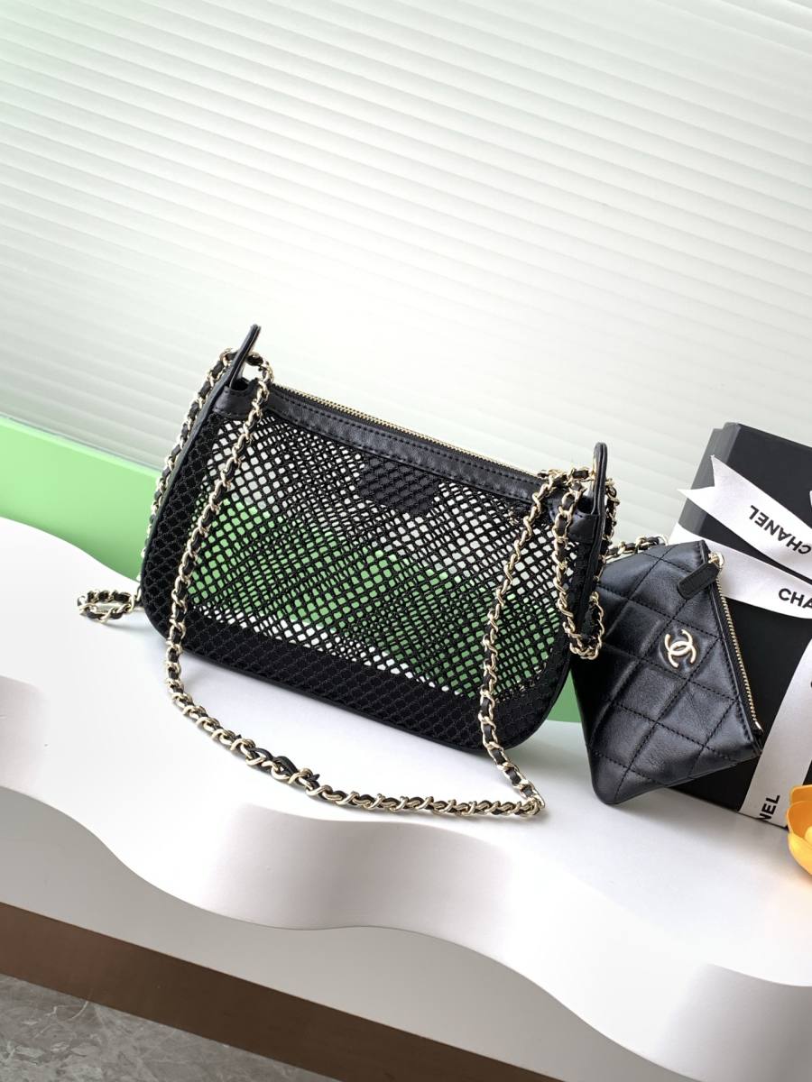 Chanel 25S Mesh Tote 28 x 22 x 12 C2FF