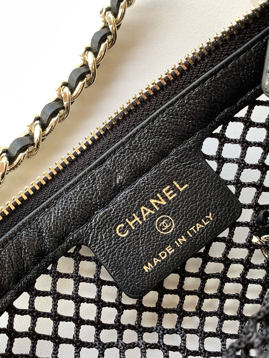 Chanel 25S Mesh Tote 28 x 22 x 12 C2FF
