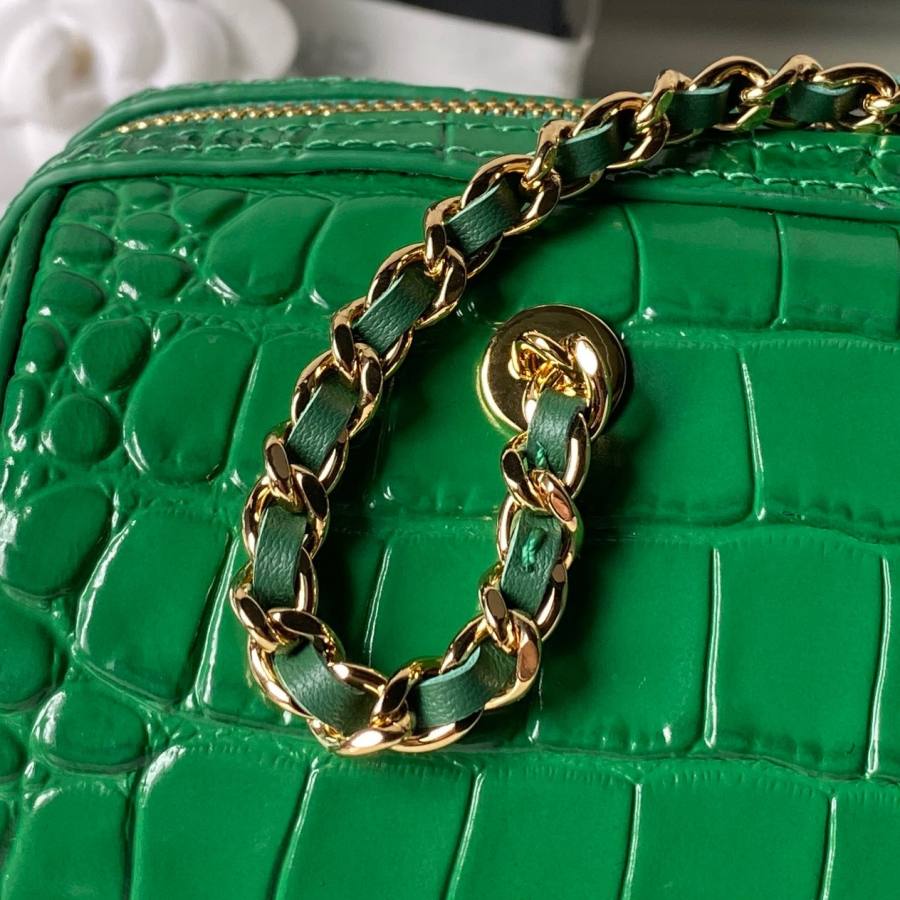 Chanel 26A Bowling Bag AS5390 31 x 20 x 14 35AC