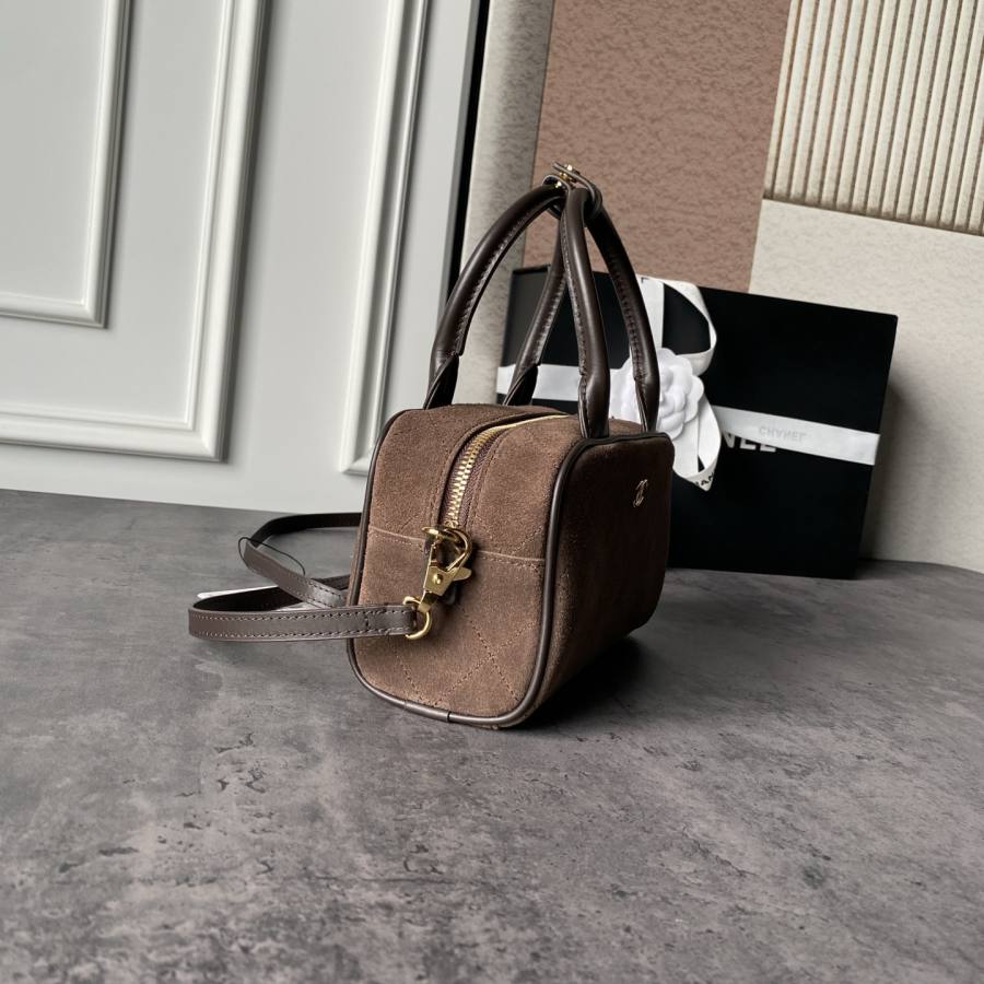 Chanel 26B Mini Bowling Bag AP5578 27 x 16 x 9 5B22