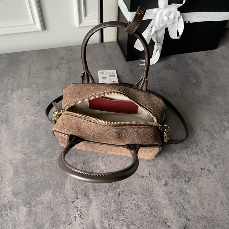 Chanel 26B Mini Bowling Bag AP5578 27 x 16 x 9 5B22