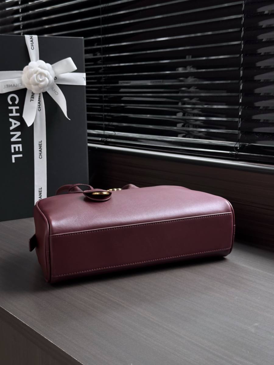 Chanel 26B Small Bowling Bag 27 x 16 x 9 A8C2