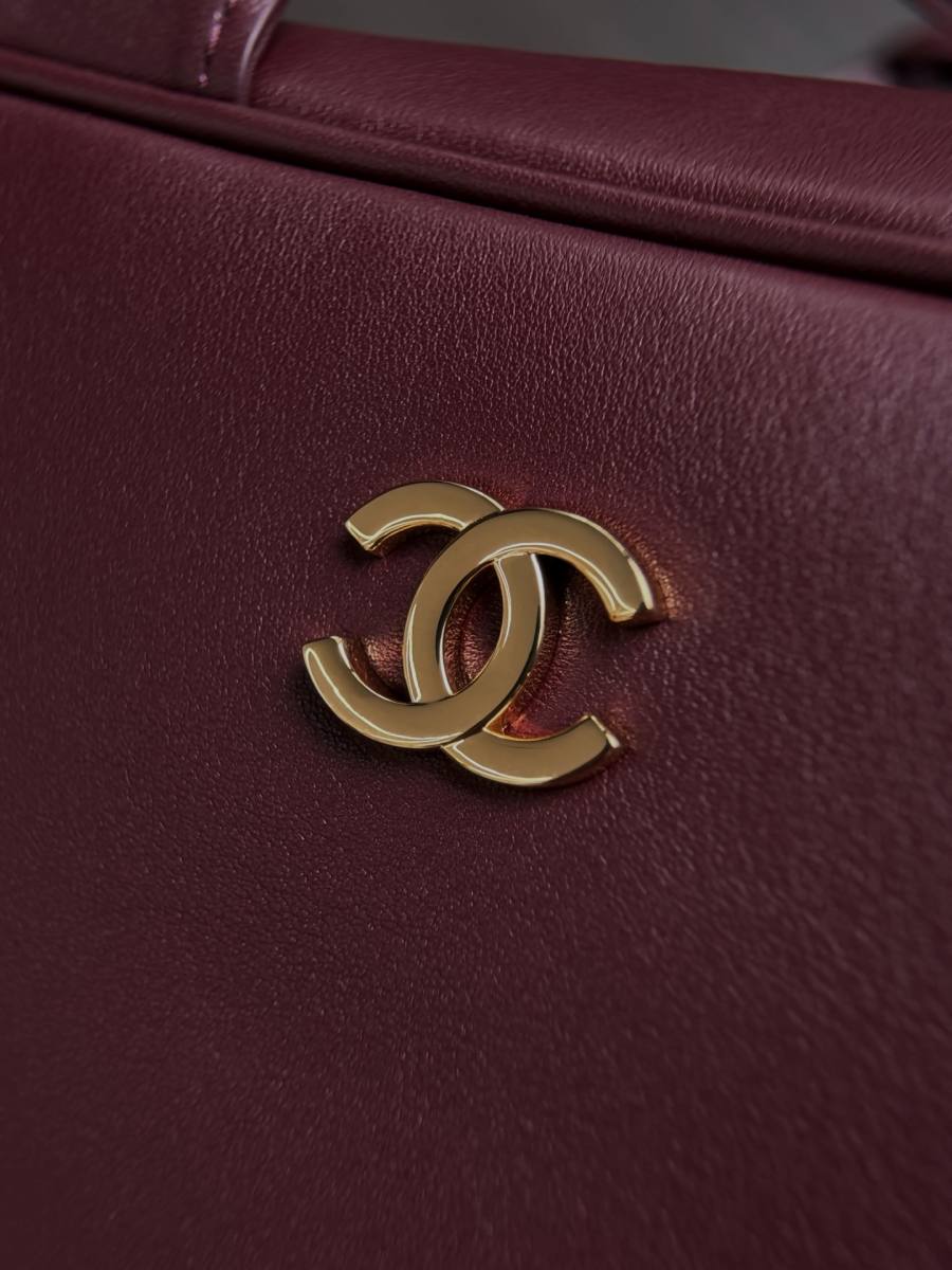 Chanel 26B Small Bowling Bag 27 x 16 x 9 A8C2