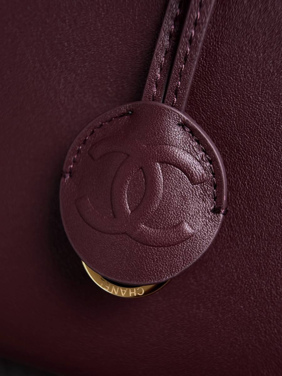 Chanel 26B Small Bowling Bag 27 x 16 x 9 A8C2