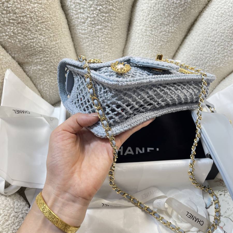 Chanel 26M Coco Beach Pouch 6156 20 x 13 x 6 59FE