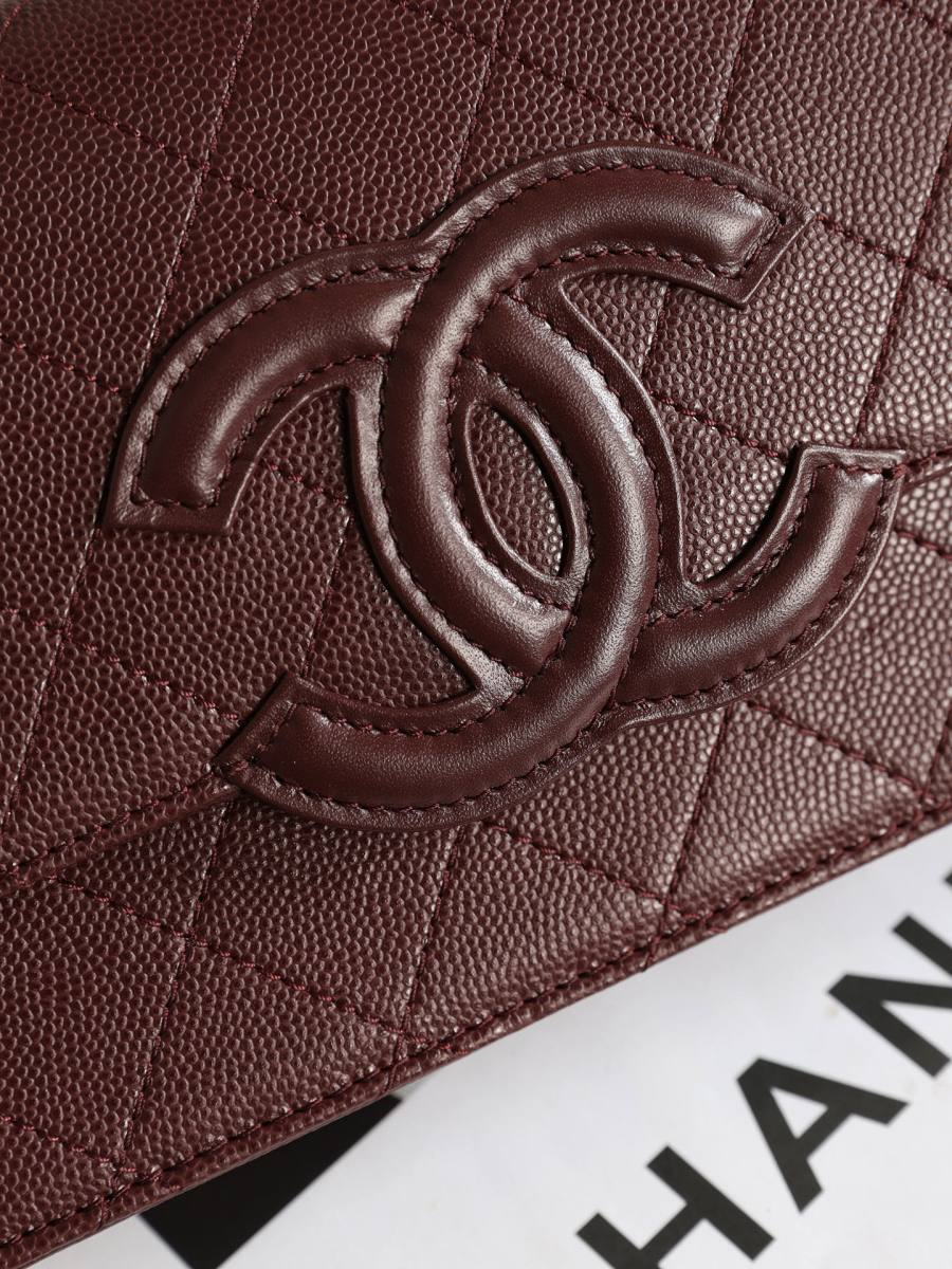Chanel Camellia Wallet 5455 12 x 19 x 4 B2A2