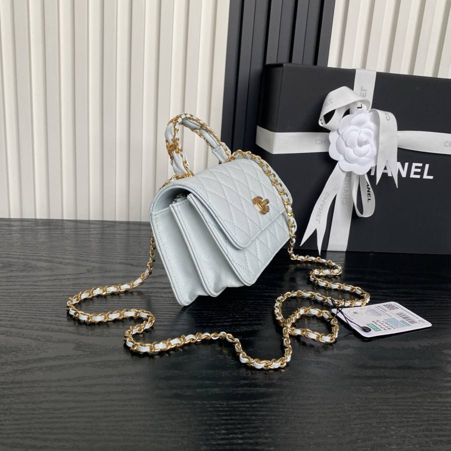 Chanel Handle Bag AP4848 18 x 12 x 8 D61F
