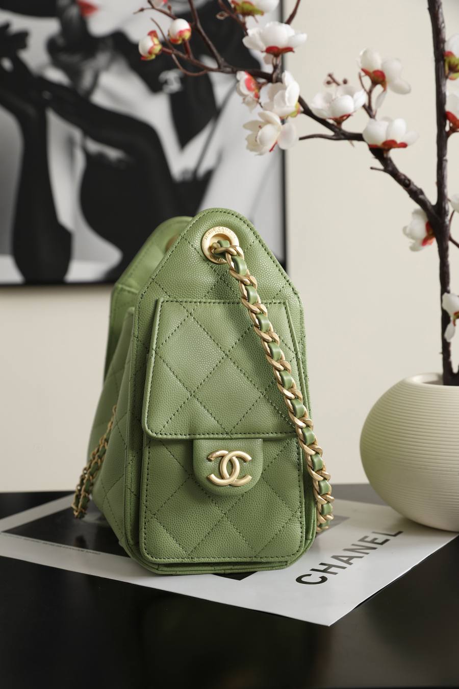 Chanel Hippie Hobo Mini 5631 20 x 16 x 8 62D1