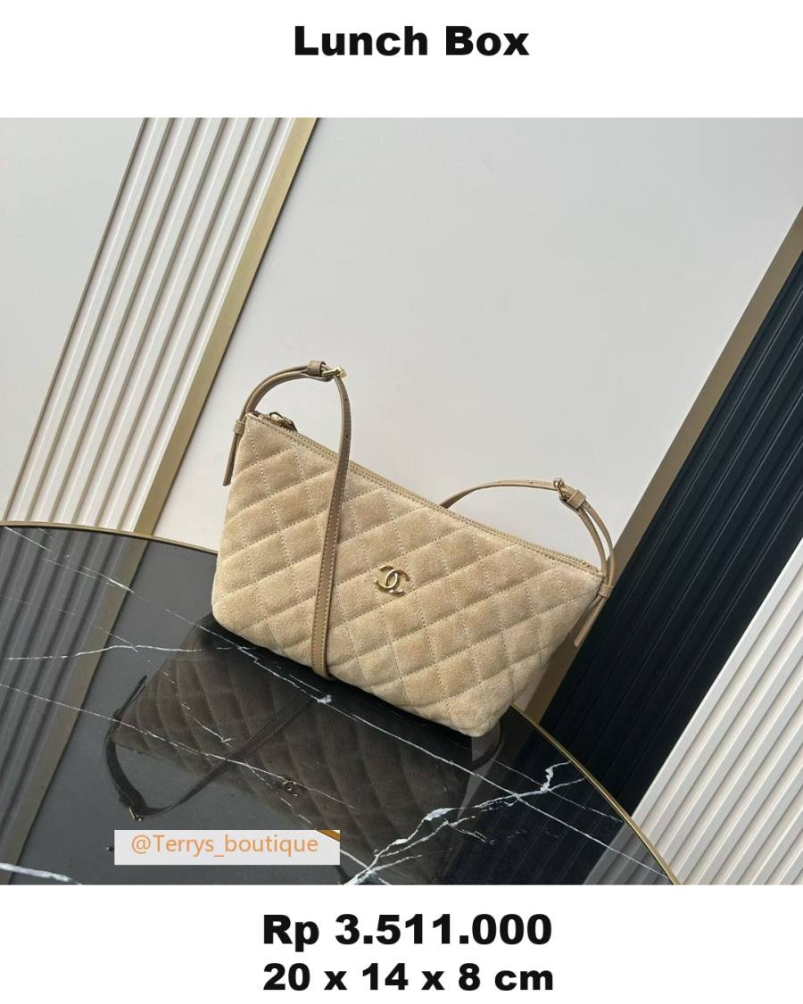 Chanel Lunch Box 20 x 14 x 8 C2D1