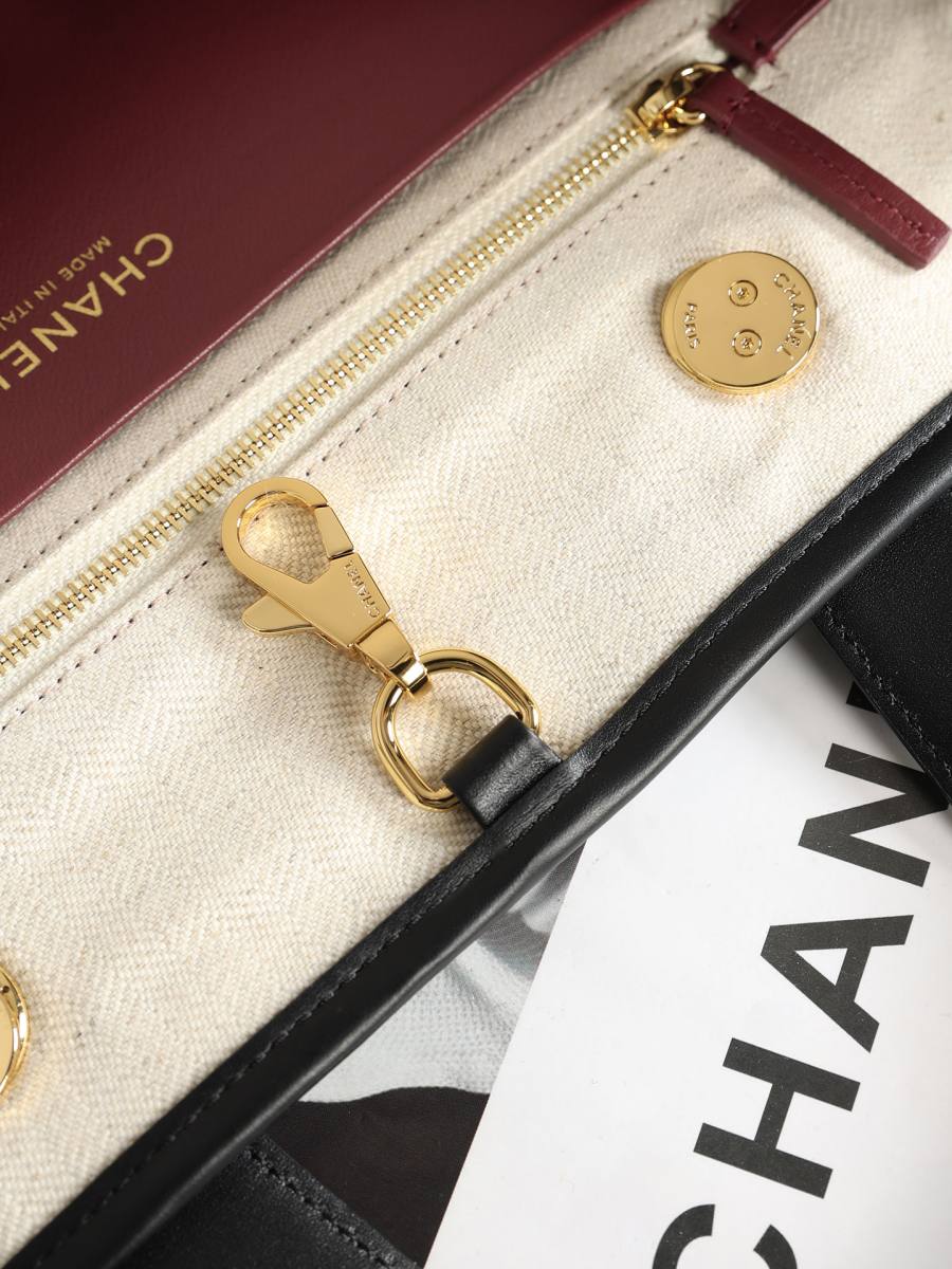 Chanel Small Tote AS6200 30 x 36 x 17 Ecru E280
