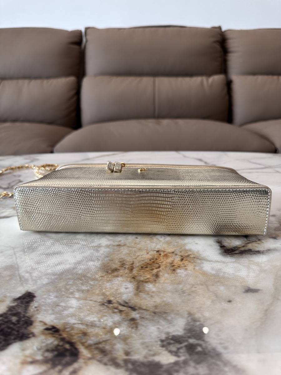 Chanel Vanity with Chain Long AP5488 24 x 12 x 10 Gold BF1D