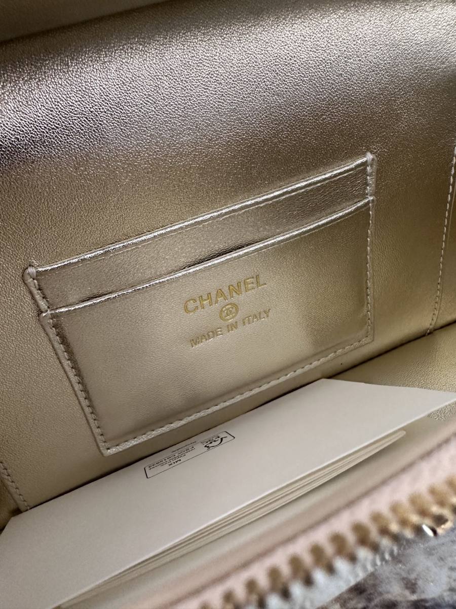 Chanel Vanity with Chain Long AP5488 24 x 12 x 10 Gold BF1D
