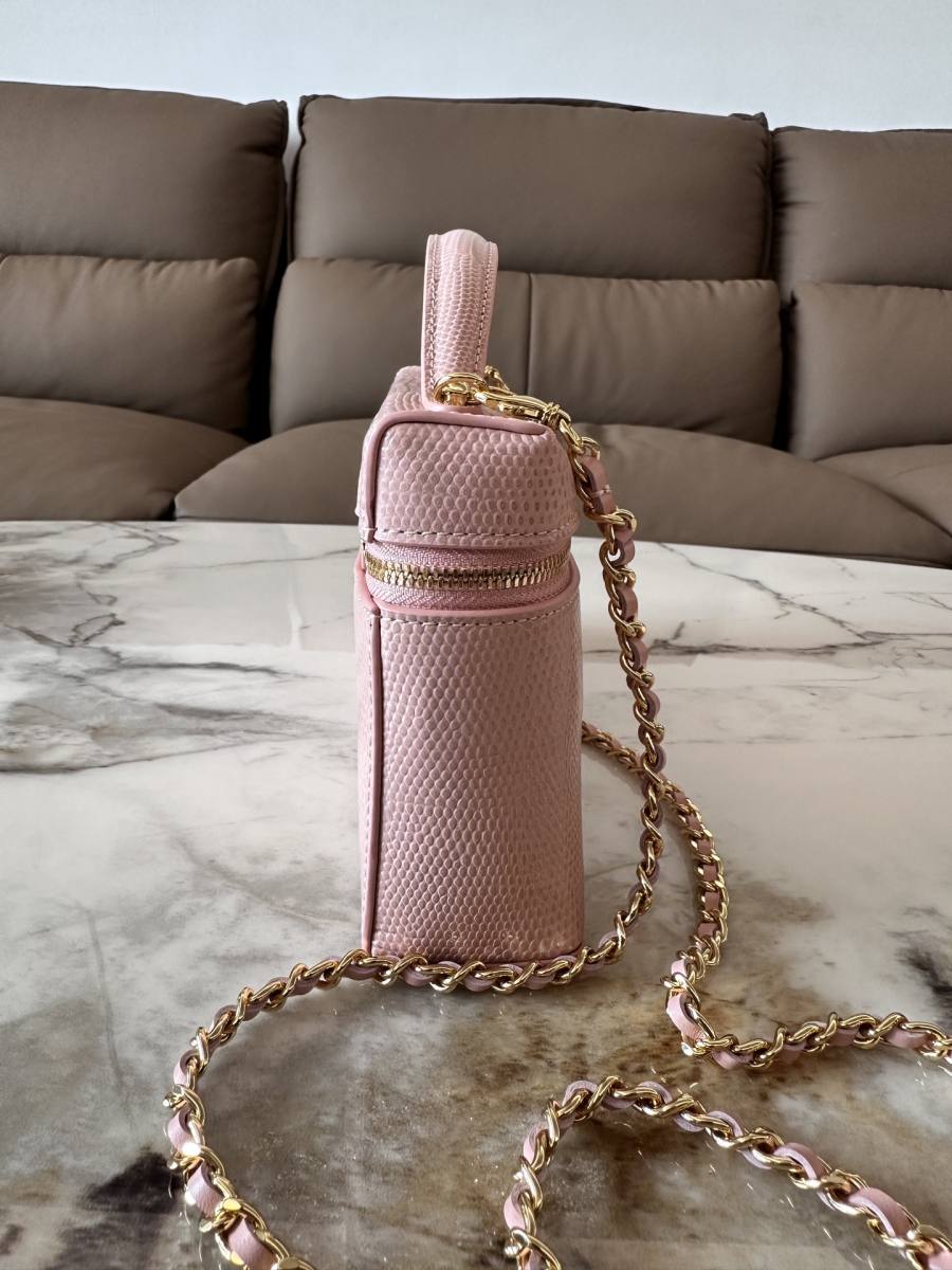 Chanel Vanity with Chain Long AP5488 24 x 12 x 10 Pink BC66