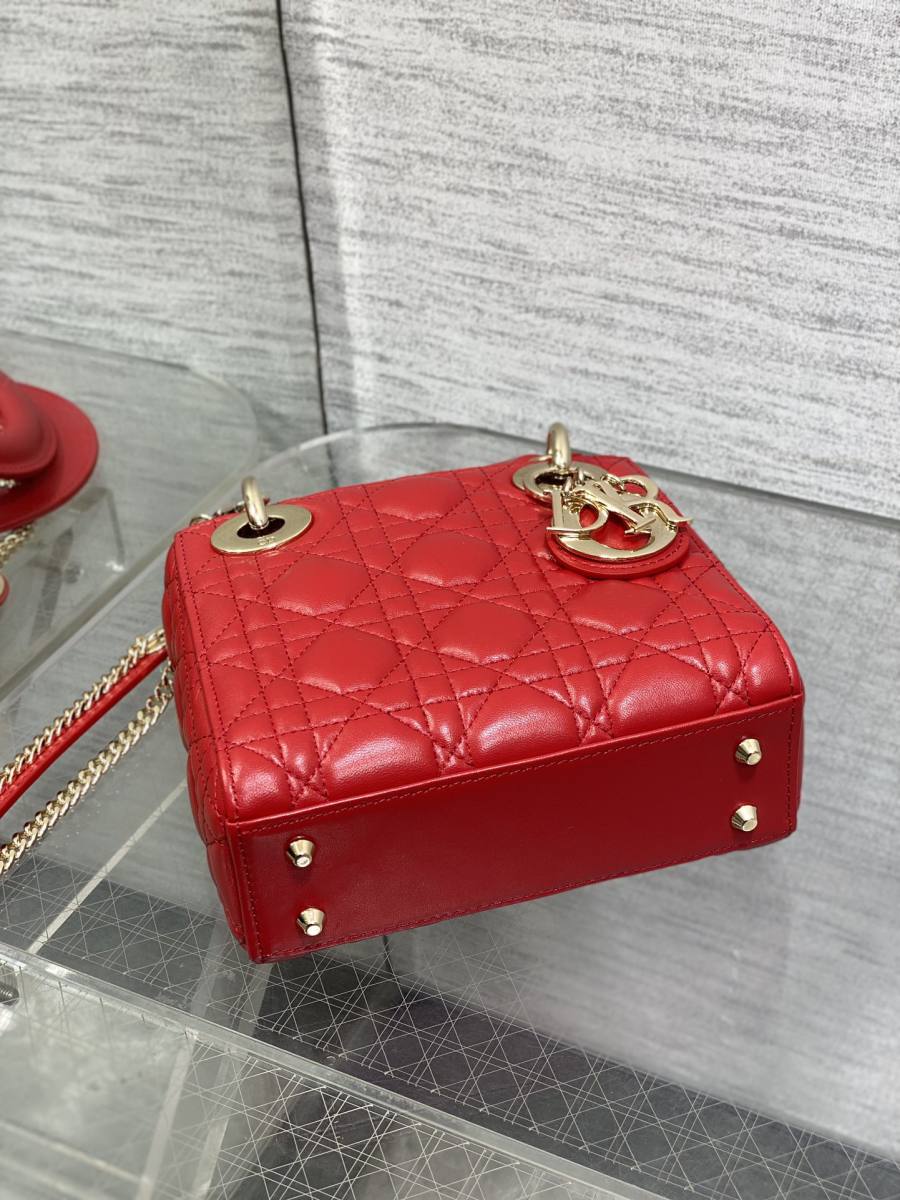 RP 2971000 Dior Lady Dior Small 3-Grid 1662 Small 3-Grid 20x17x8
