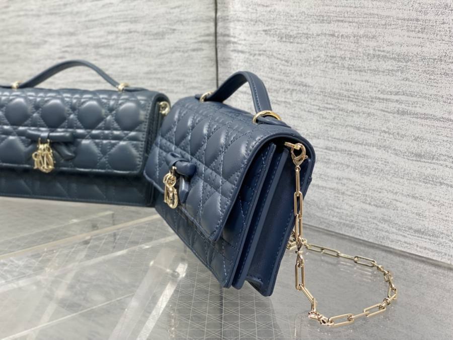 RP 3052000 Dior Cannage Bow WOC Lambskin 1145 WOC 19x12x4
