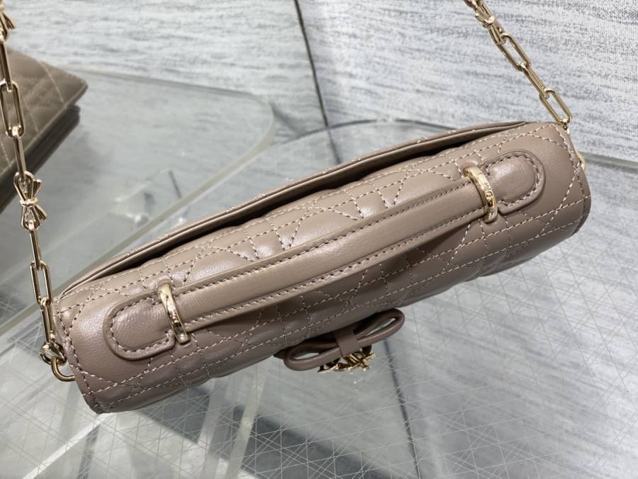 RP 3052000 Dior Cannage Bow WOC Lambskin 123E WOC 19x12x4