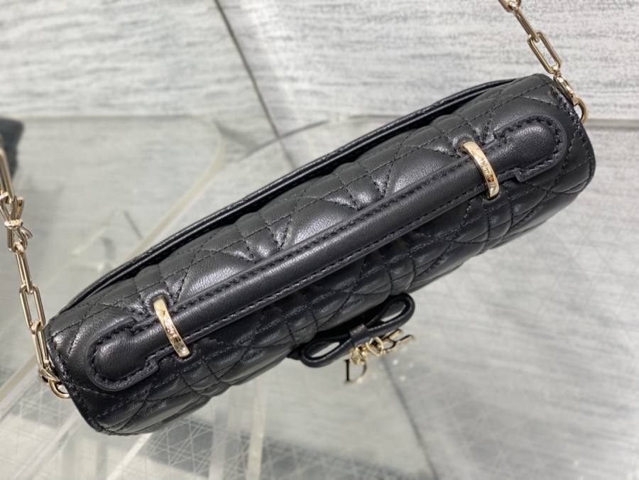 RP 3052000 Dior Cannage Bow WOC Lambskin 16B9 WOC 19x12x4