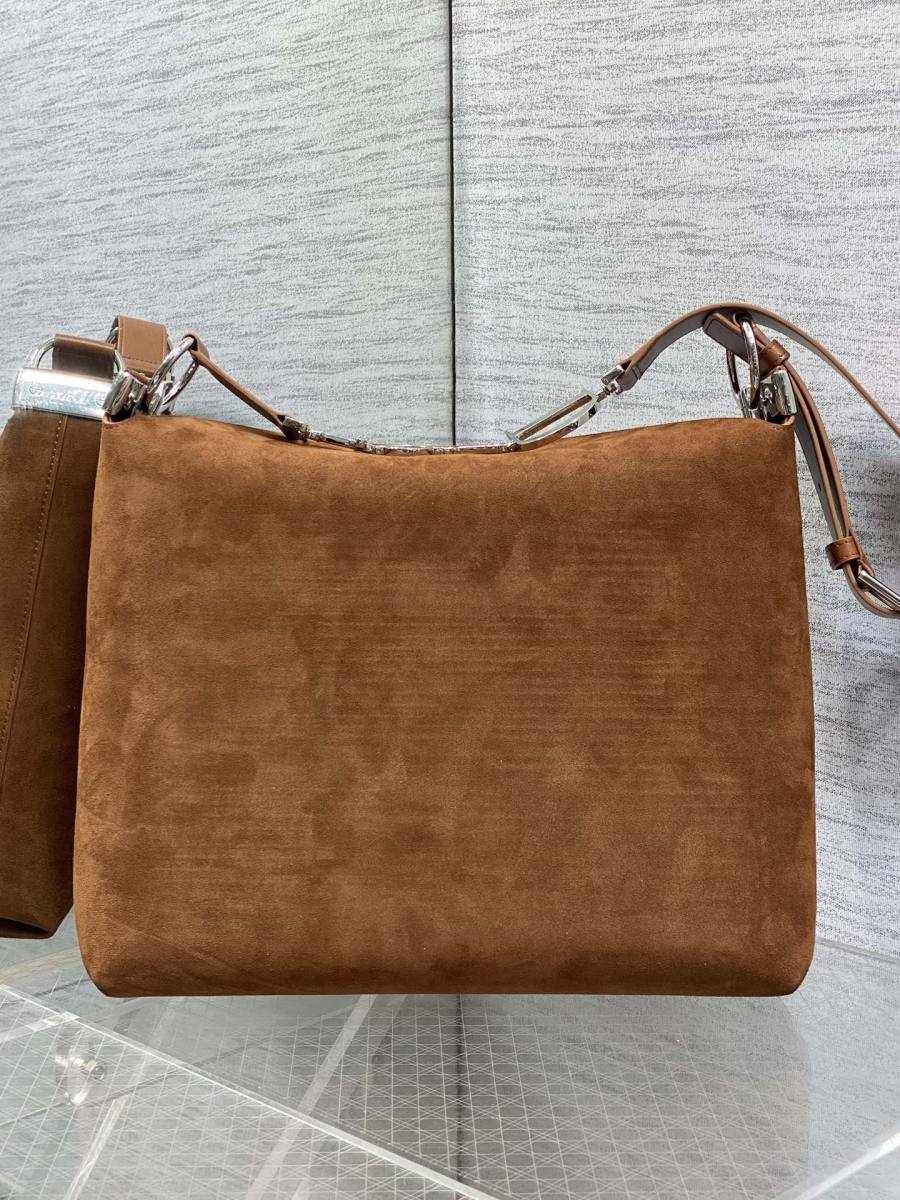 RP 3052000 Dior Diorly Suede Calfskin Medium 1D8F Medium 26x16x8