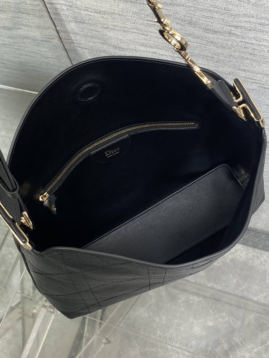 RP 3322000 Dior Diorly Suede Calfskin Medium 8FAE Medium 26x16x8