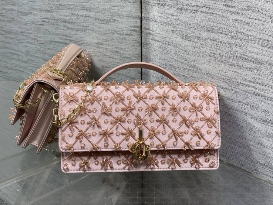 RP 4807000 Dior Lady Dior Micro Beaded A9C5 Micro 12x10x5