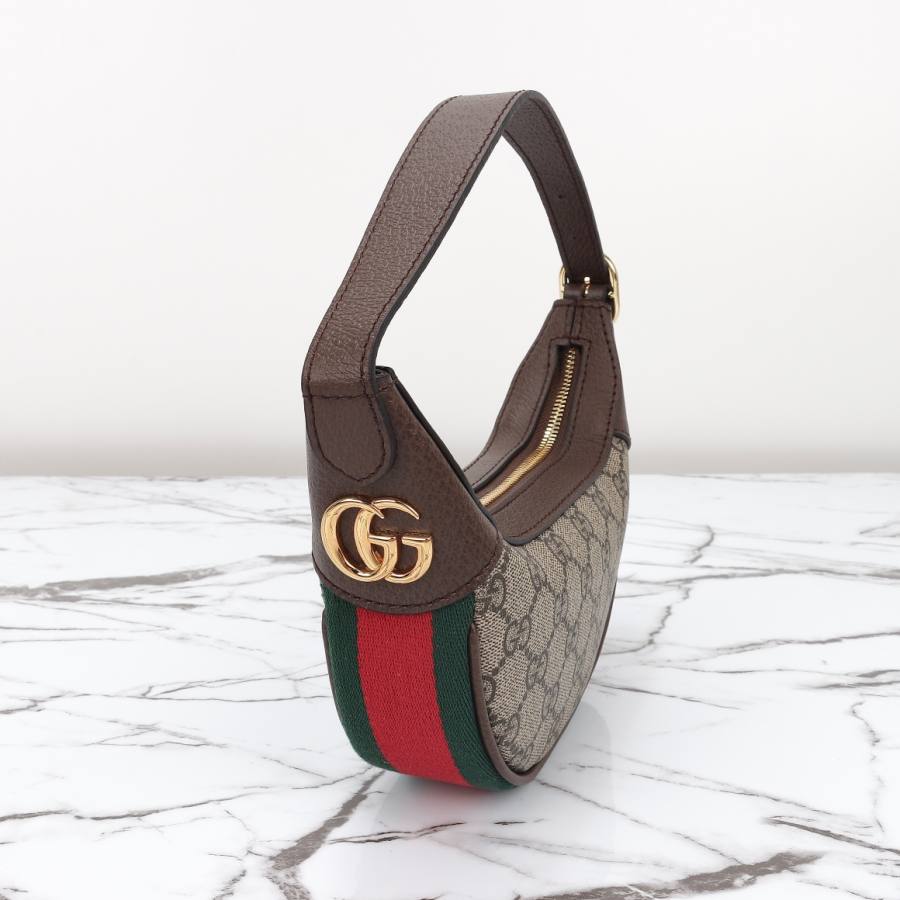 RP 2458000 Gucci Horsebit 1955 Beige Brown 20x15x5 658551 8B6D