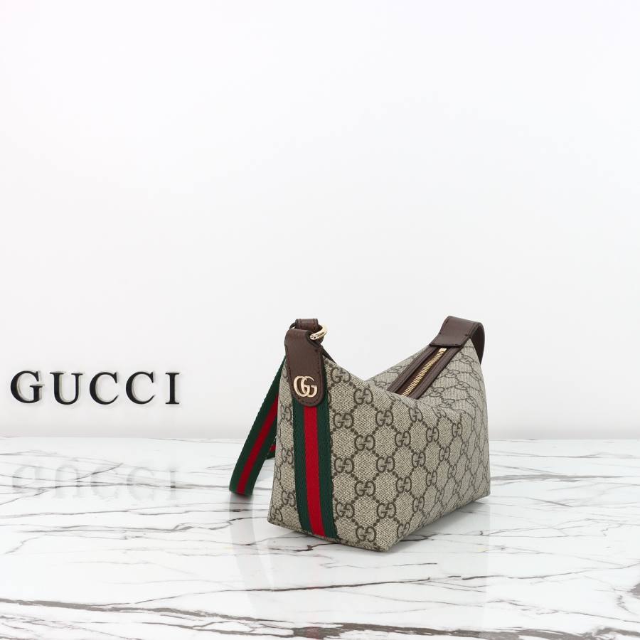 RP 2485000 Gucci Jackie Soft Beige Brown 26x15x10 838477 33BE
