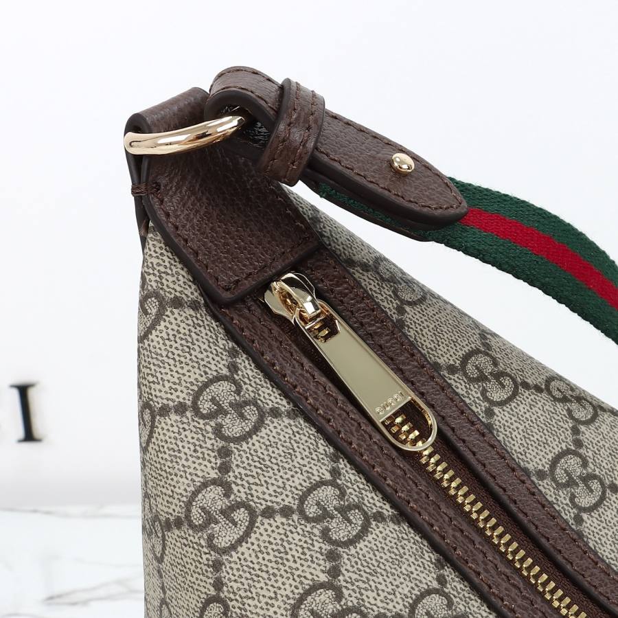 RP 2485000 Gucci Jackie Soft Beige Brown 26x15x10 838477 33BE