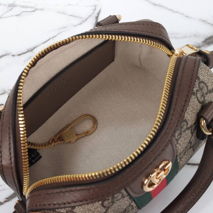 RP 2512000 Gucci 781490 Beige Brown 16.5x10x9 781490 9A6D