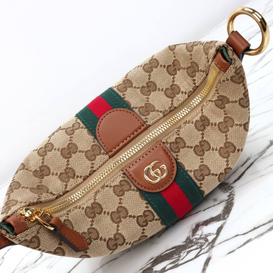 RP 2593000 Gucci 861775 Beige Canvas 19x10x9 861775 B15B