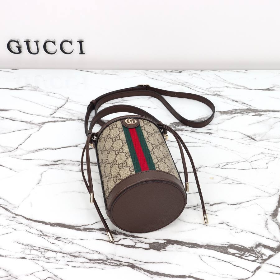 RP 2647000 Gucci 838462 Beige Brown 11.5x23x8 838462 59D7