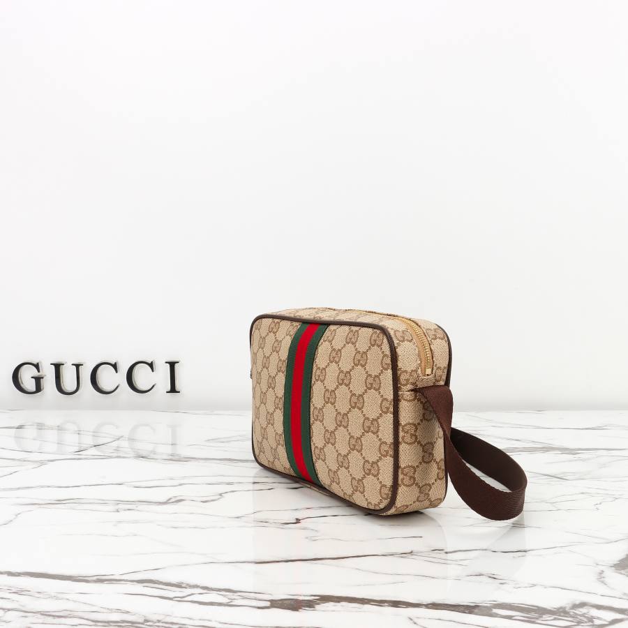 RP 2647000 Gucci 876391 Beige Canvas 21.5x14x5 876391 224A