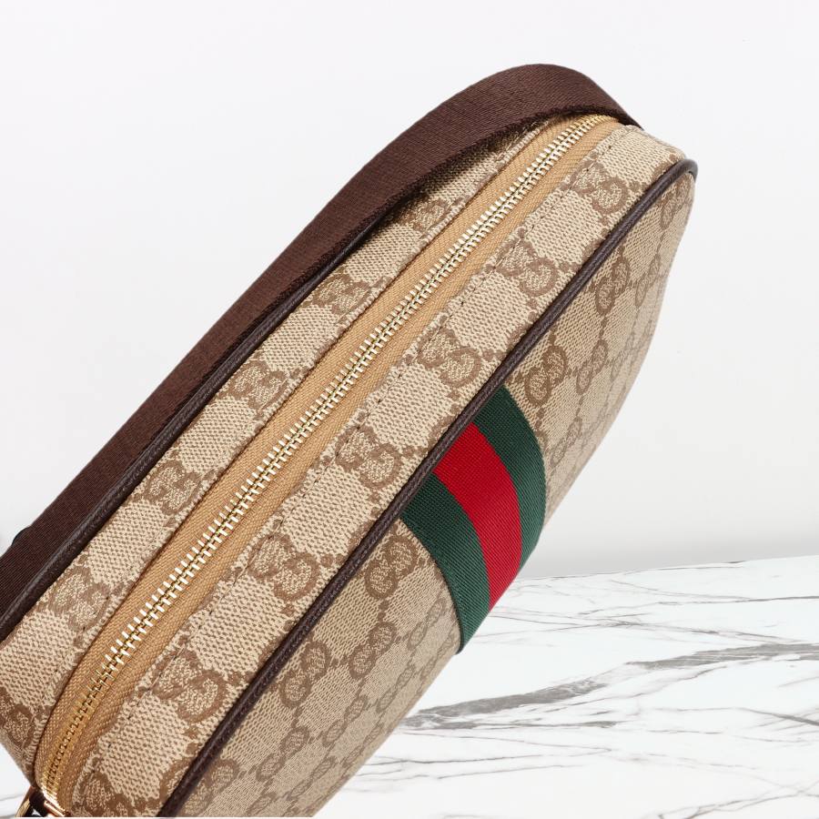 RP 2647000 Gucci 876391 Beige Canvas 21.5x14x5 876391 224A