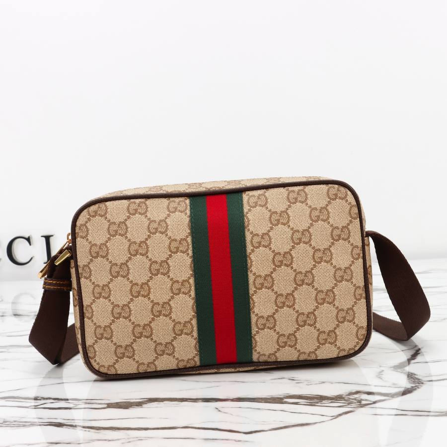 RP 2647000 Gucci 876391 Beige Canvas 21.5x14x5 876391 224A