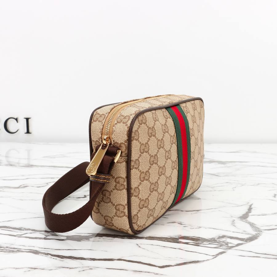 RP 2647000 Gucci 876391 Beige Canvas 21.5x14x5 876391 224A