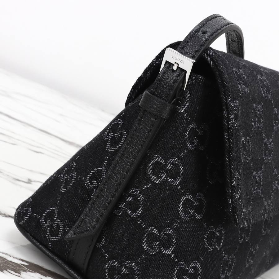 RP 2647000 Gucci GG Shopper GG Denim 31x13x11.5 874744 1F87