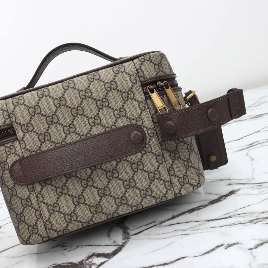 RP 2674000 Gucci 811489 Beige Brown 25x17.5x15 811489 60F4