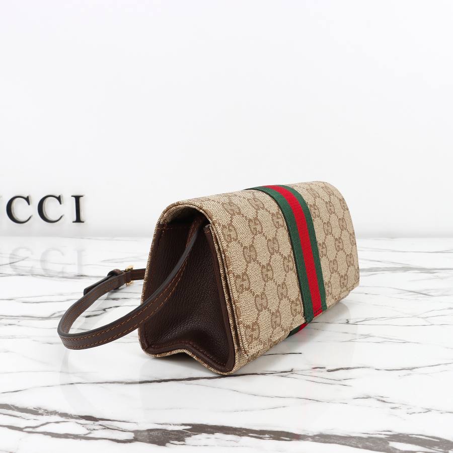 RP 2701000 Gucci Bag Coated Beige Brown 23x11.5x8 1C8A