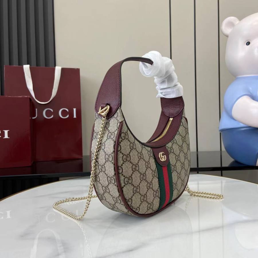 RP 2755000 Gucci Ophidia Crescent Brown F6C3
