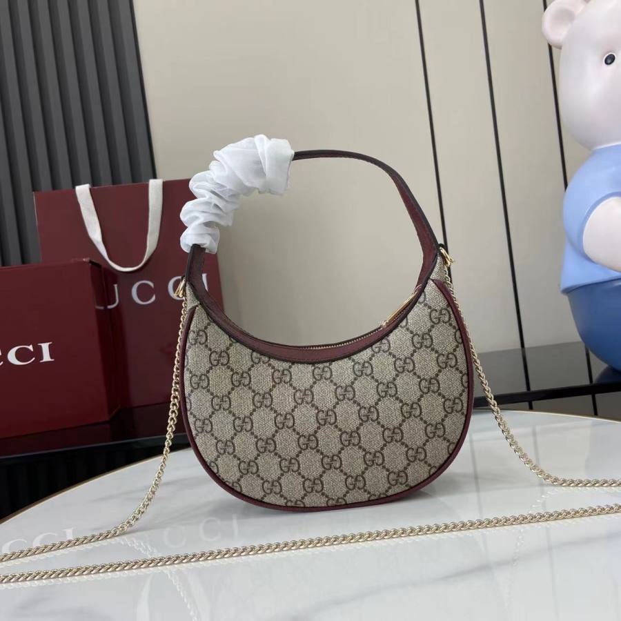 RP 2755000 Gucci Ophidia Crescent Brown F6C3