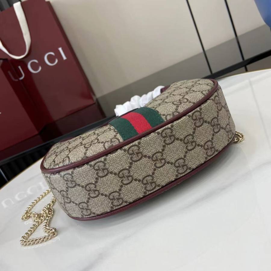 RP 2755000 Gucci Ophidia Crescent Brown F6C3