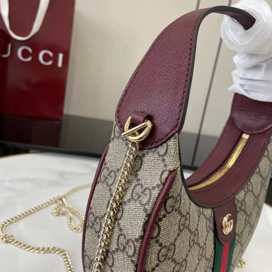 RP 2755000 Gucci Ophidia Crescent Brown F6C3