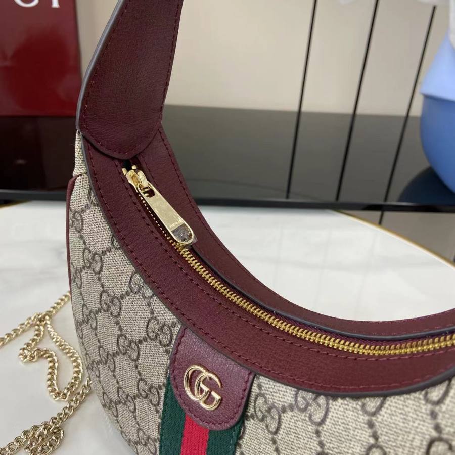 RP 2755000 Gucci Ophidia Crescent Brown F6C3