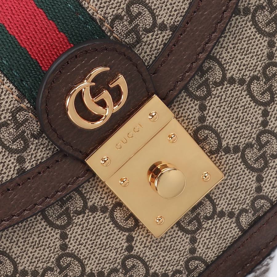 RP 2782000 Gucci 696180 Beige Brown 17.5x13x6 696180 481C