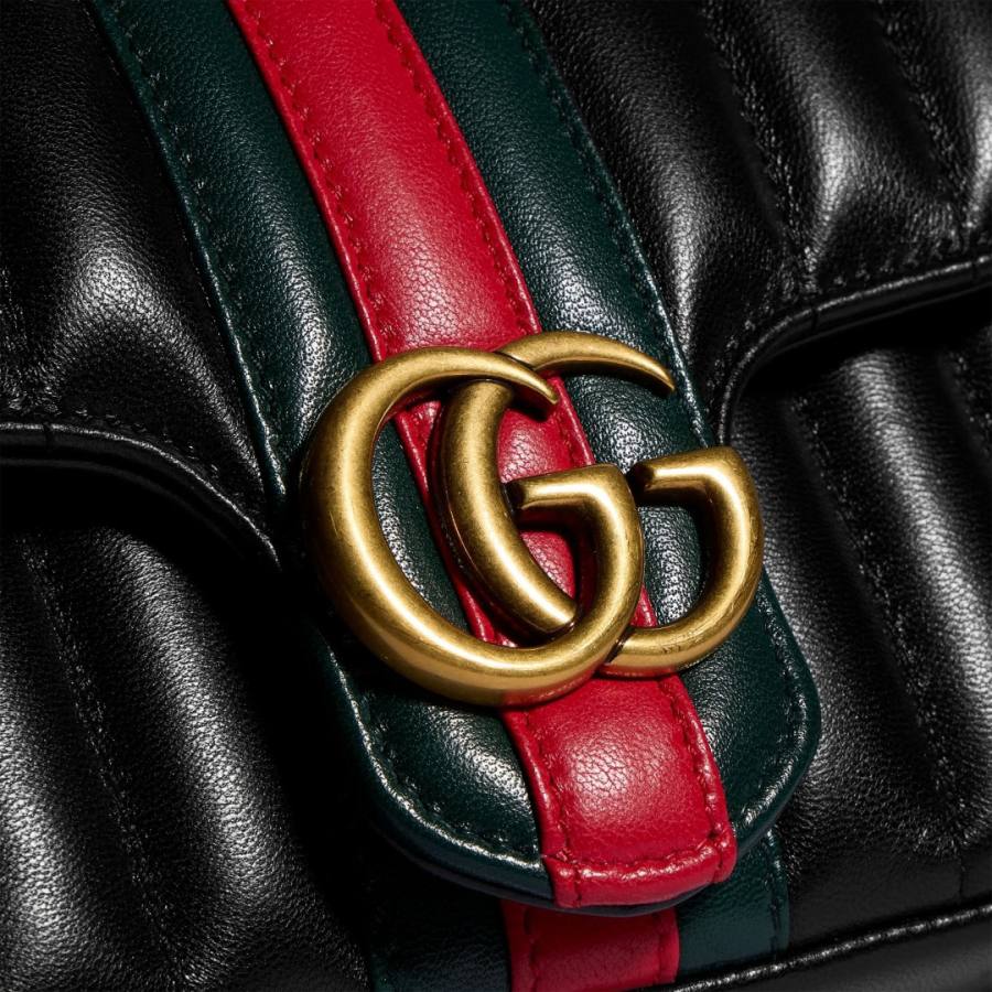 RP 2809000 Gucci Bag GG Leather 20.5x11.5x6 6646
