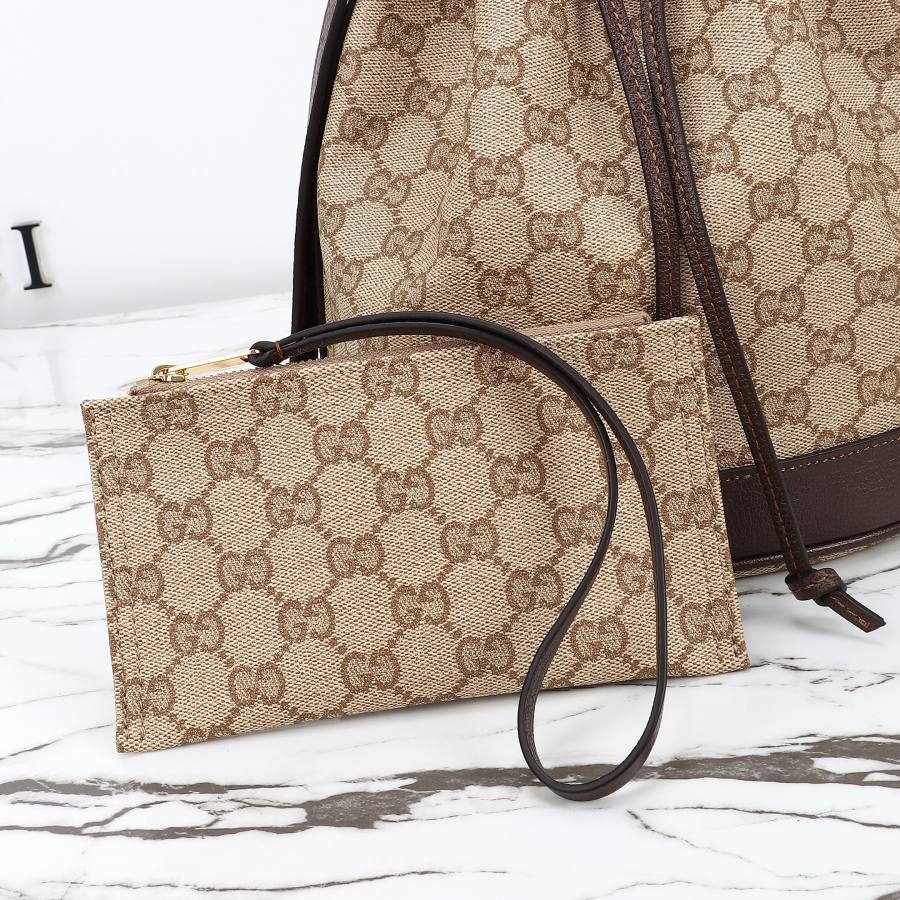 RP 2836000 Gucci Bag Coated Beige Brown 20.5x23x14 0913