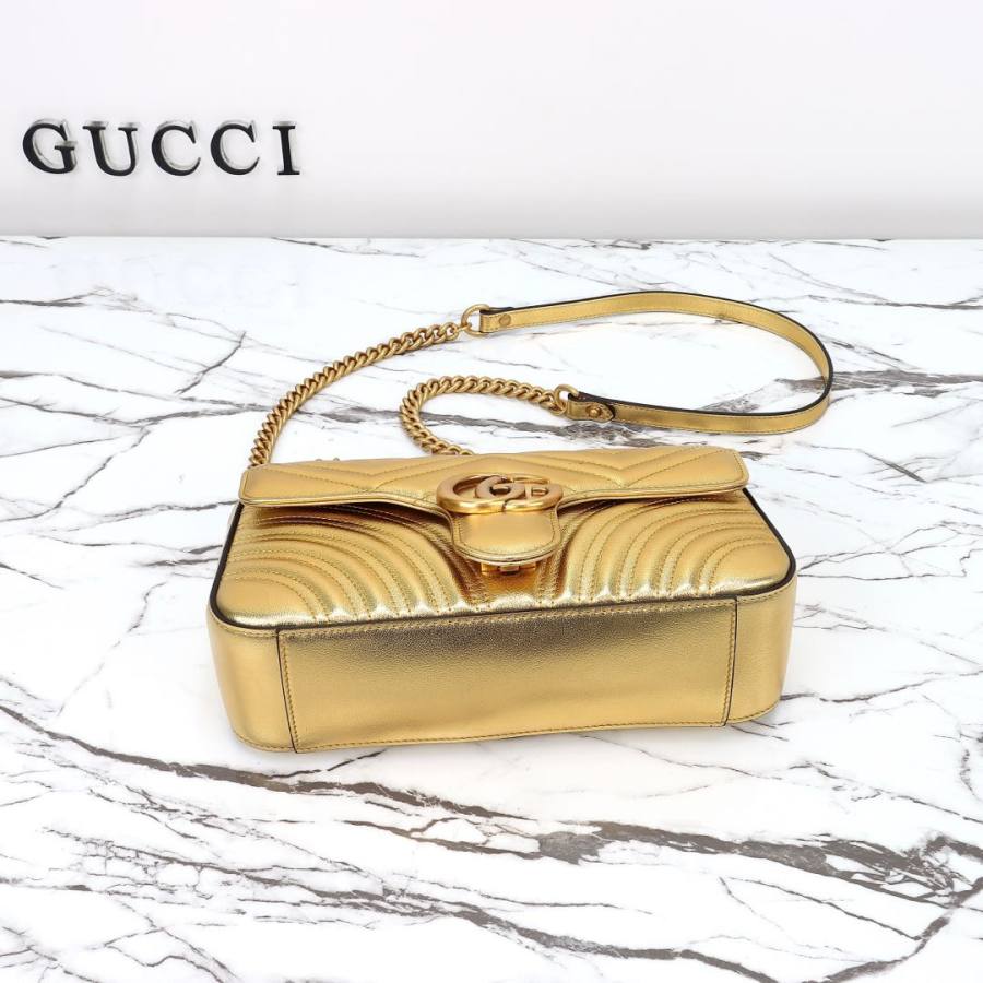 RP 2836000 Gucci GG Marmont Small Shoulder 26x15x7 443497 7570