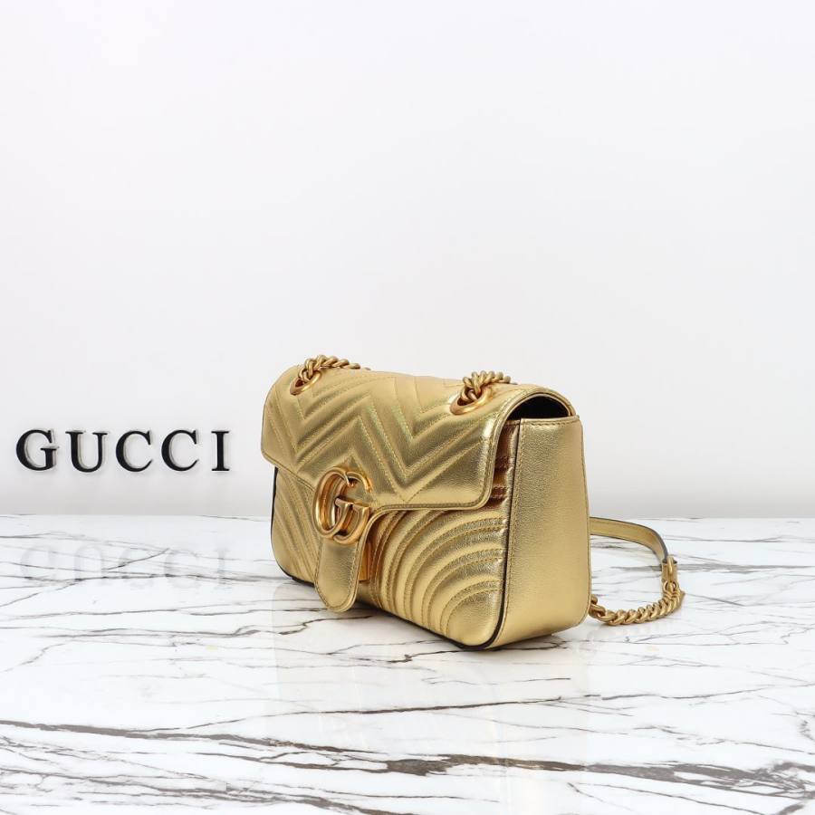 RP 2836000 Gucci GG Marmont Small Shoulder 26x15x7 443497 7570
