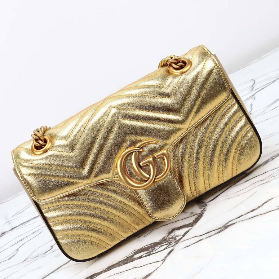 RP 2836000 Gucci GG Marmont Small Shoulder 26x15x7 443497 7570
