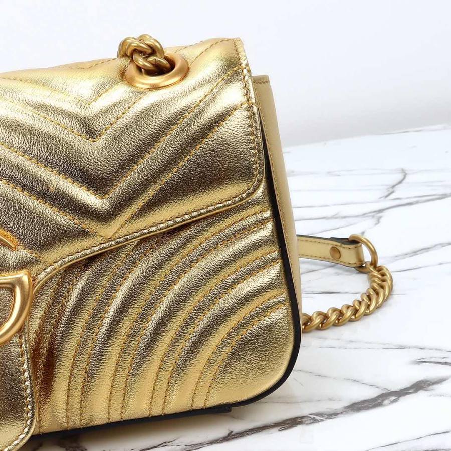 RP 2836000 Gucci GG Marmont Small Shoulder 26x15x7 443497 7570