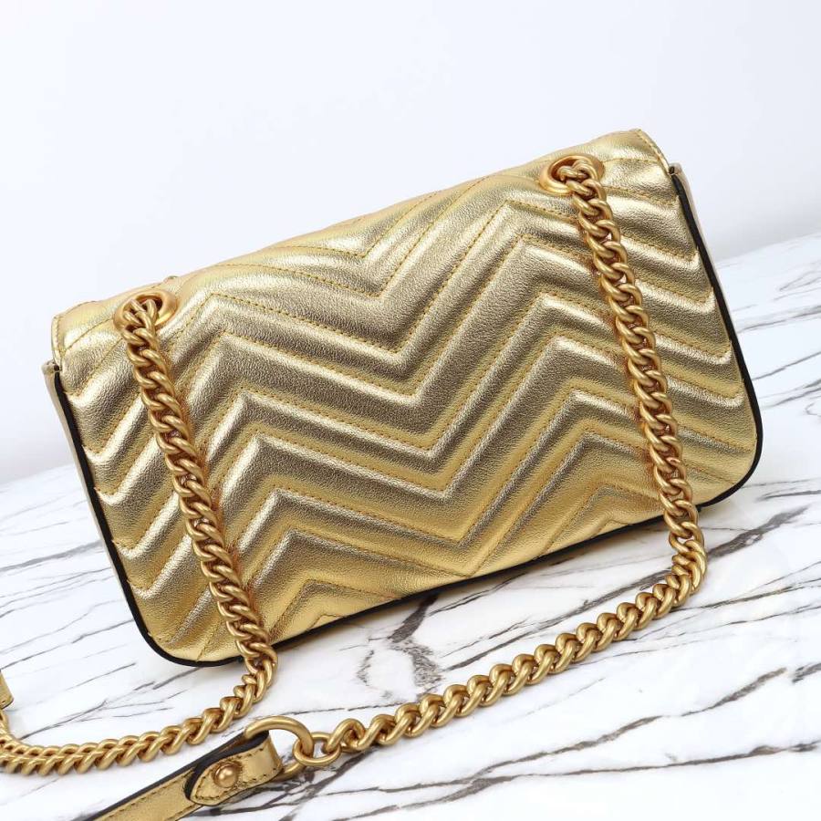 RP 2836000 Gucci GG Marmont Small Shoulder 26x15x7 443497 7570